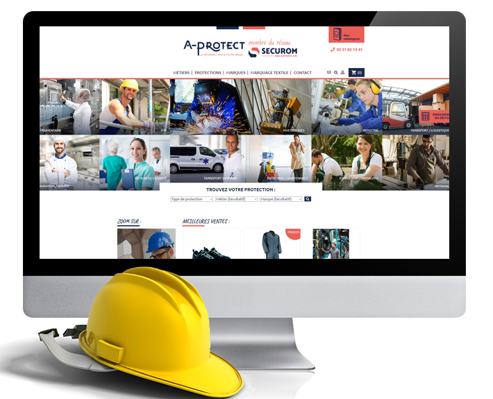 site ecommerce sous prestashop